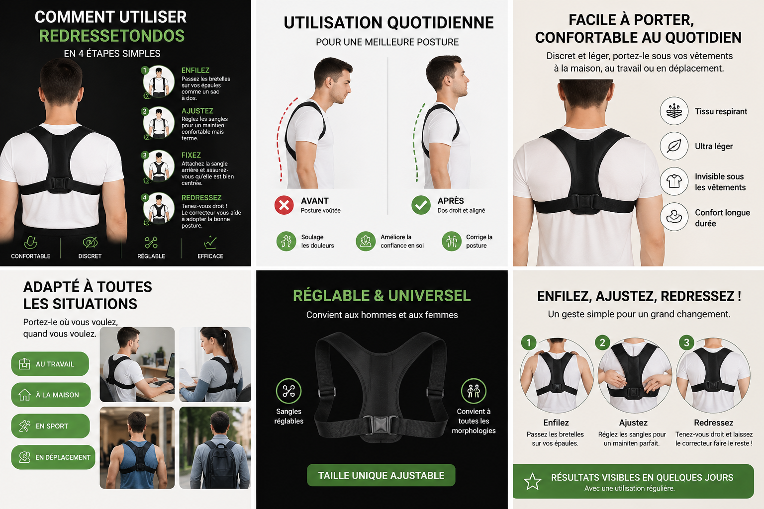 RedresseTonDos – Correcteur de Posture Intelligent